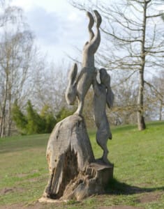RHS Wisley - Sunny rabbits by Richard Baldey