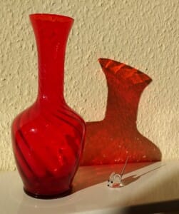 Sunshine and shadow on glass by Charles Graham