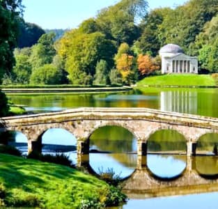 Stourhead, Wiltshire - Palladian Bridge by Josh Kamdar