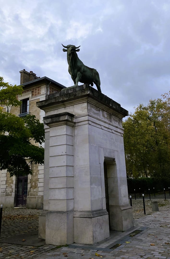 The Bull at Parc  Georges Besson